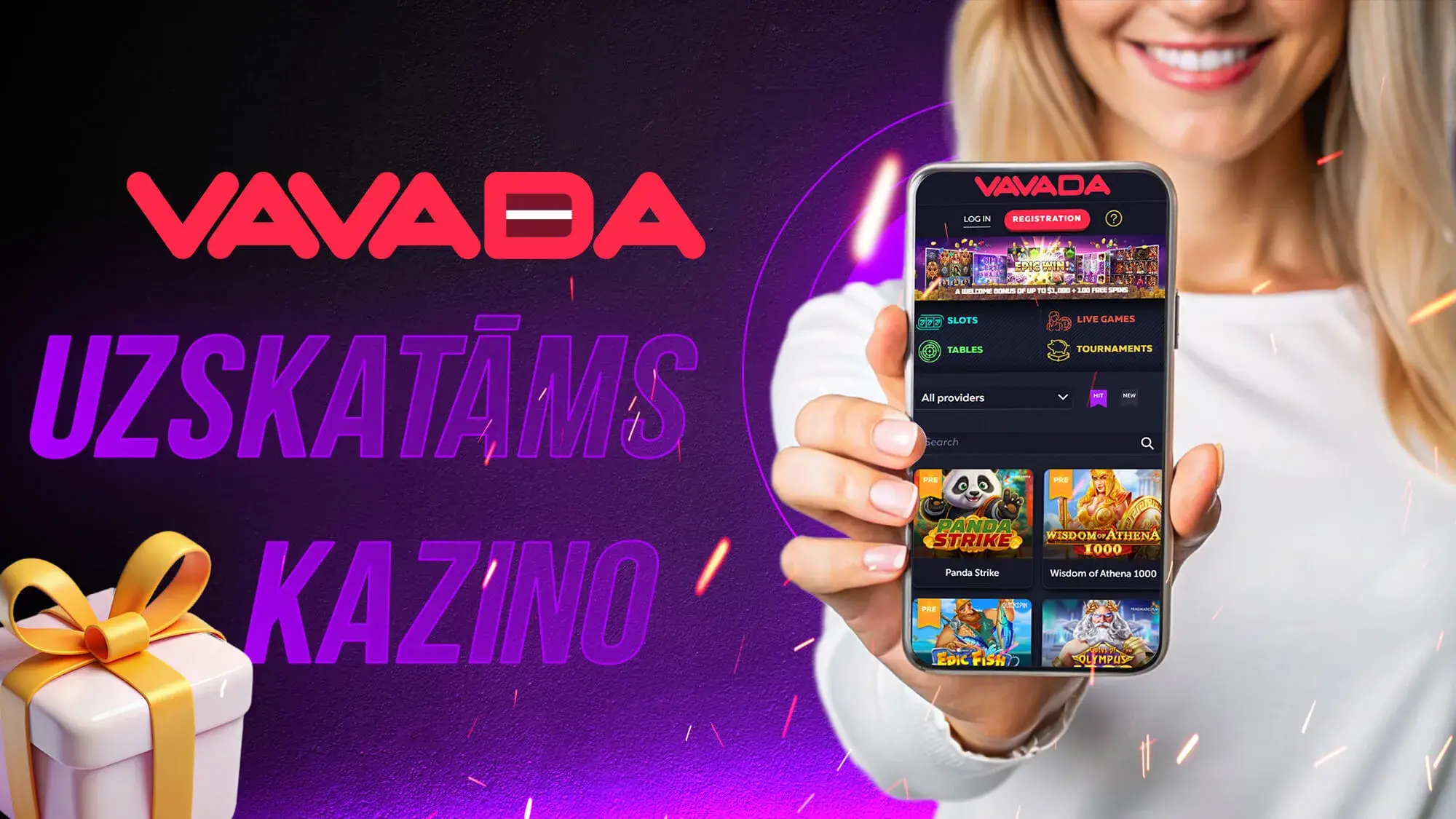 Vavada Casino Latvija ⭐ Saņem 100 bezmaksas griezienus un 1000€ bonusu!